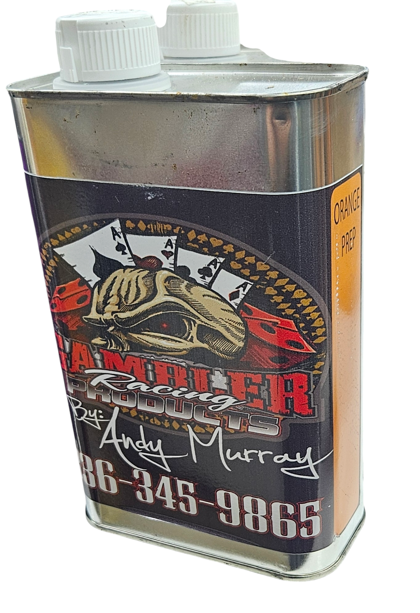 ANDY MURRAY ORANGE TIRE PREP QUART CAN