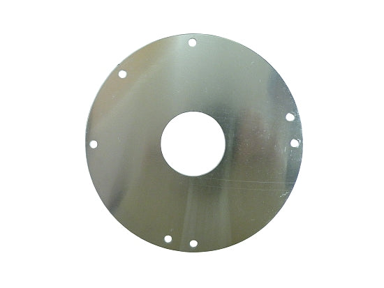 ALUMINUM FLYWHEEL SCREEN, ANIMAL OR CLONE (SILVER - NO COOLING HOLES)