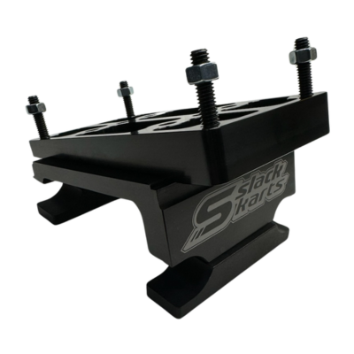 Standard Dual Motor Mount w/ Aluminum Clamps w/ Slack Logo