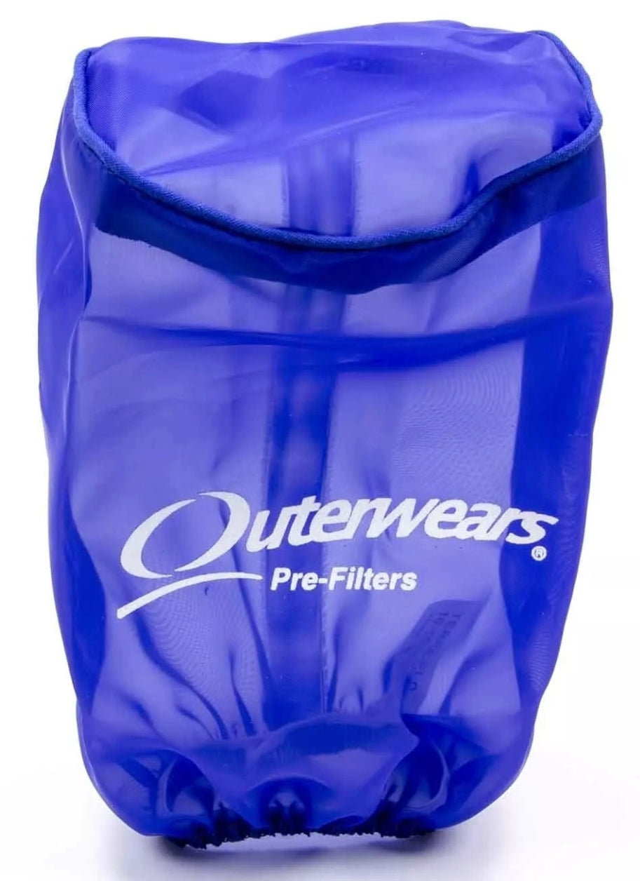 8" OUTERWEARS PRE FILTER BLUE (Clone) 3.5" x 8"
