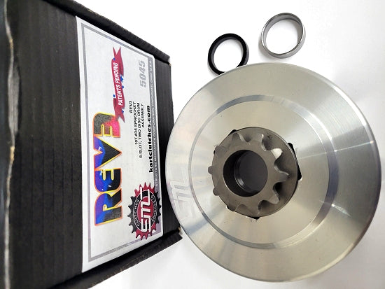 SMC 10t #35 SPROCKET CONVERSION KIT FOR BULLY TWO DISK CLUTCHES