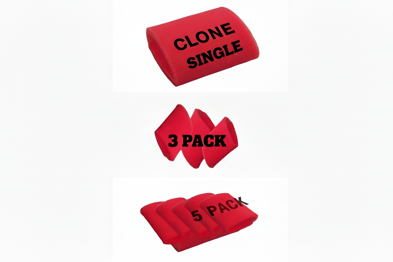 Combined Red Foam Pre-Filter Product Image - Vertical
