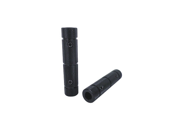 3/8" ALUMINUM PEDAL GRIPS PAIR (BLACK)