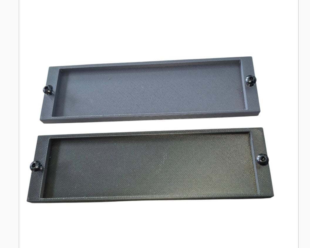 BARCODE LABEL HOLDER W/HARDWARE