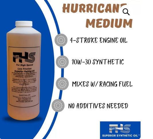 HURRICANE MEDIUM OIL (QUART)