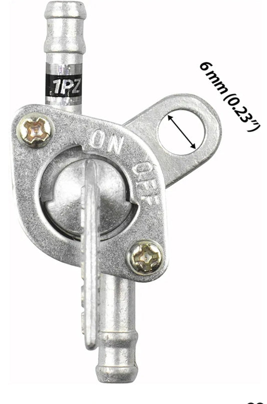 1/4" FUEL LINE ALUMINUM SHUT OFF VALVE