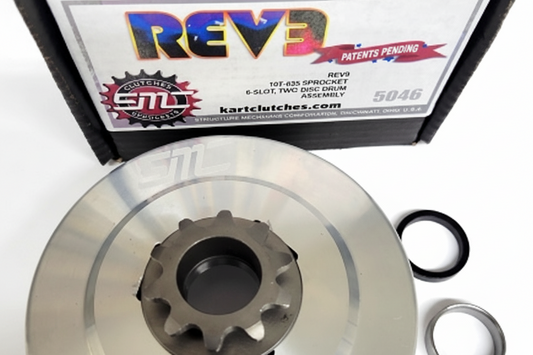SMC 10t #35 SPROCKET CONVERSION KIT FOR BULLY TWO DISK CLUTCHES