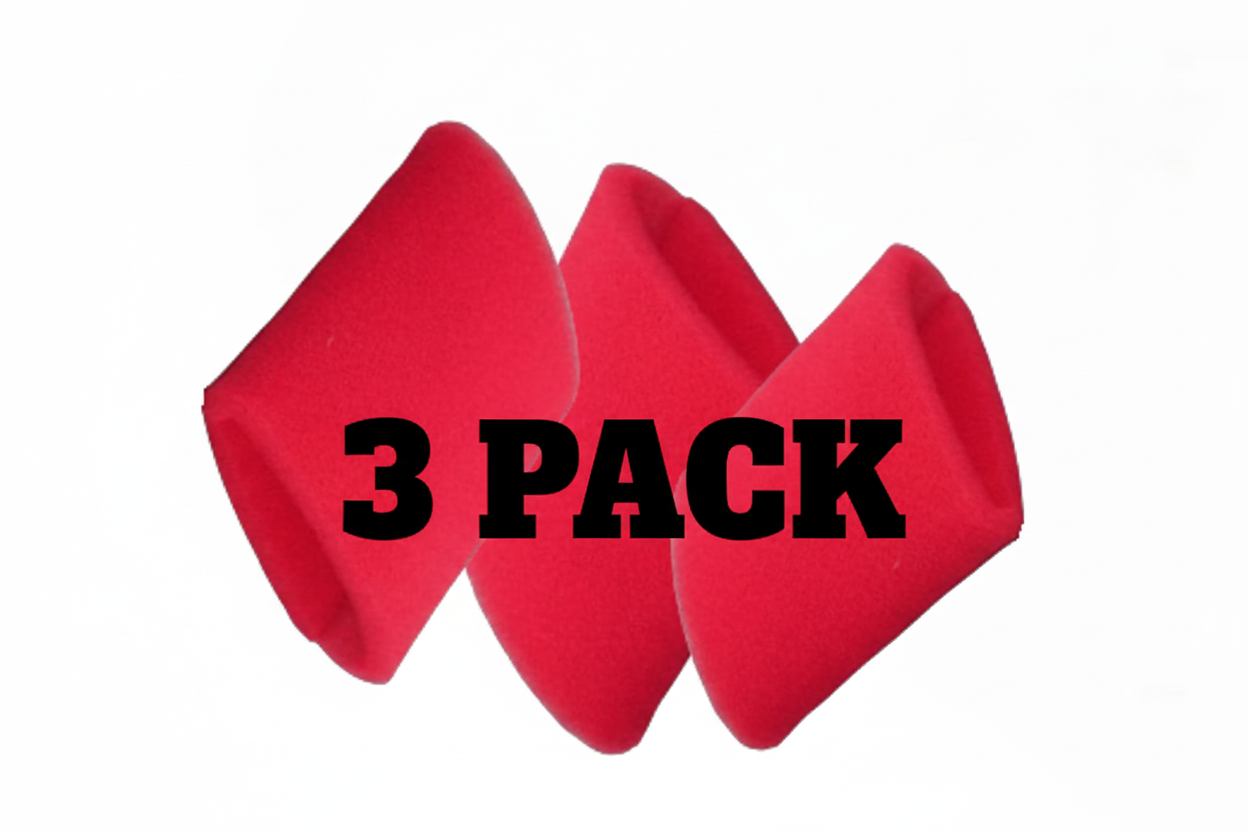 RED FOAM PRE FILTER (CLONE) 3.5" x 5"