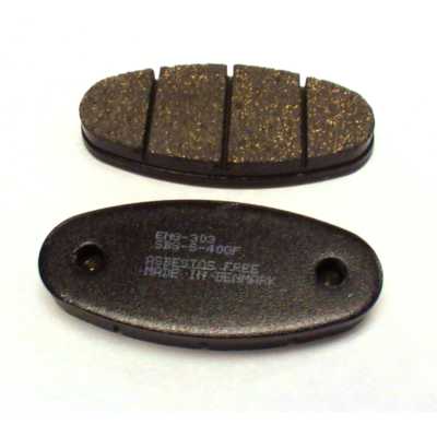 ENGINETICS STANDARD BLACK BRAKE PADS